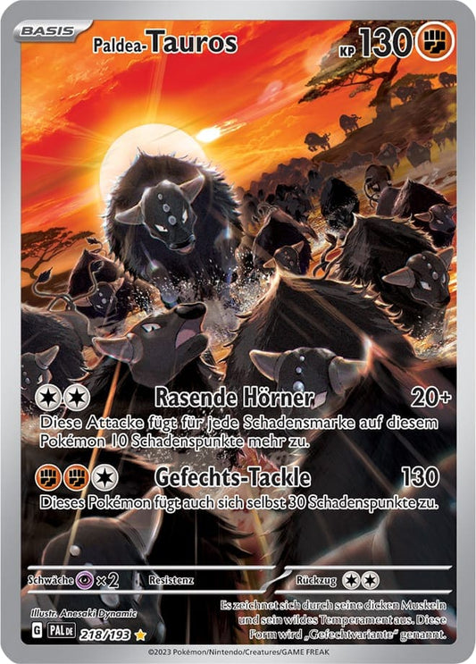 PAL218 - Paldea-Tauros - Entwicklungen in Paldea - KP 02 - (PAL218/193)
