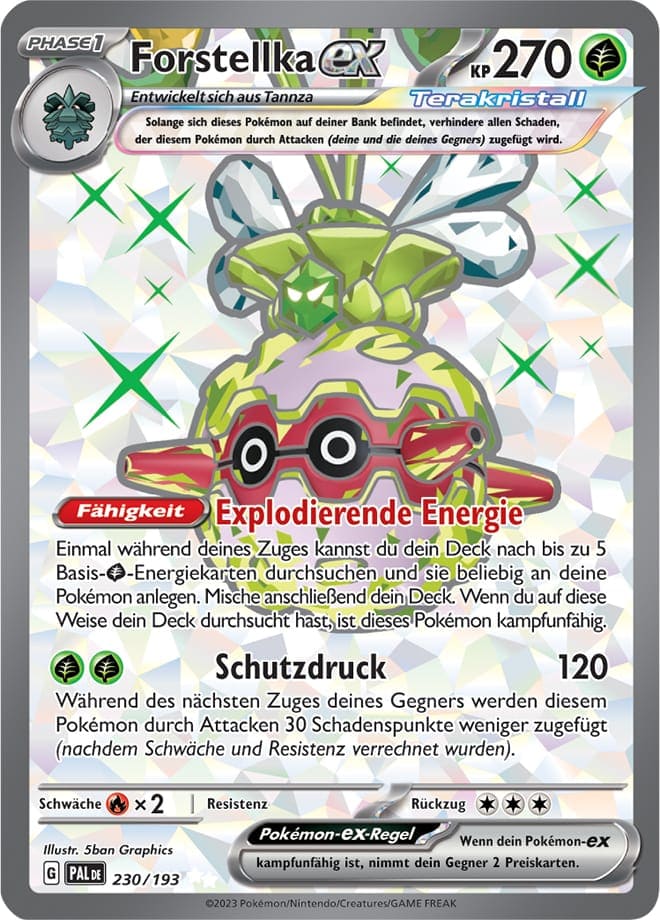 PAL230 - Forstellka EX - Entwicklungen in Paldea - KP 02 - (PAL230/193)