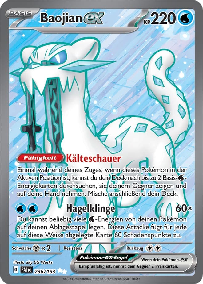 PAL236 - Baojian EX - Entwicklungen in Paldea - KP 02 - (PAL236/193)