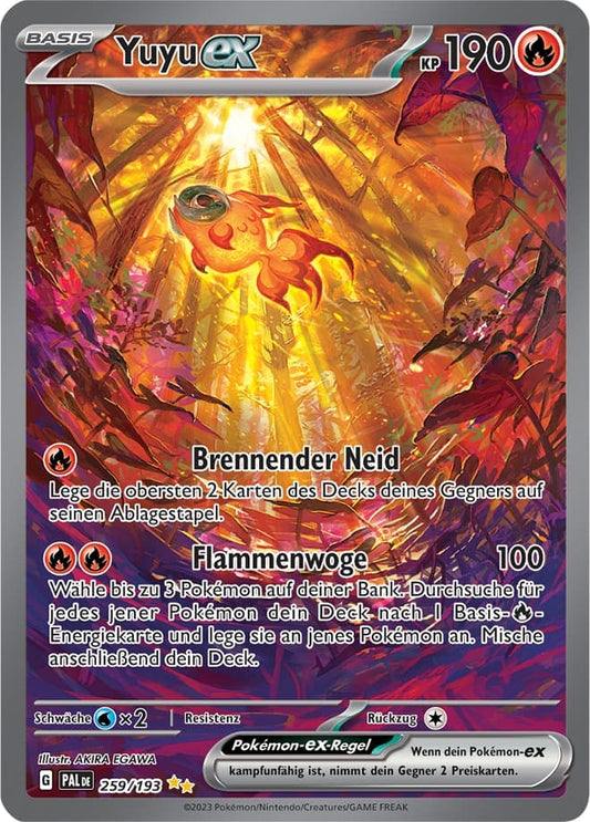 PAL259 - Yuyu EX - Entwicklungen in Paldea - KP 02 - (PAL259/193)
