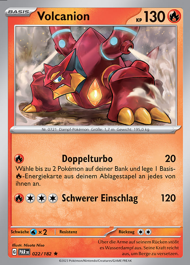 PAR022 - Volcanion - Paradoxrift - KP 04 - (PAR022/182)
