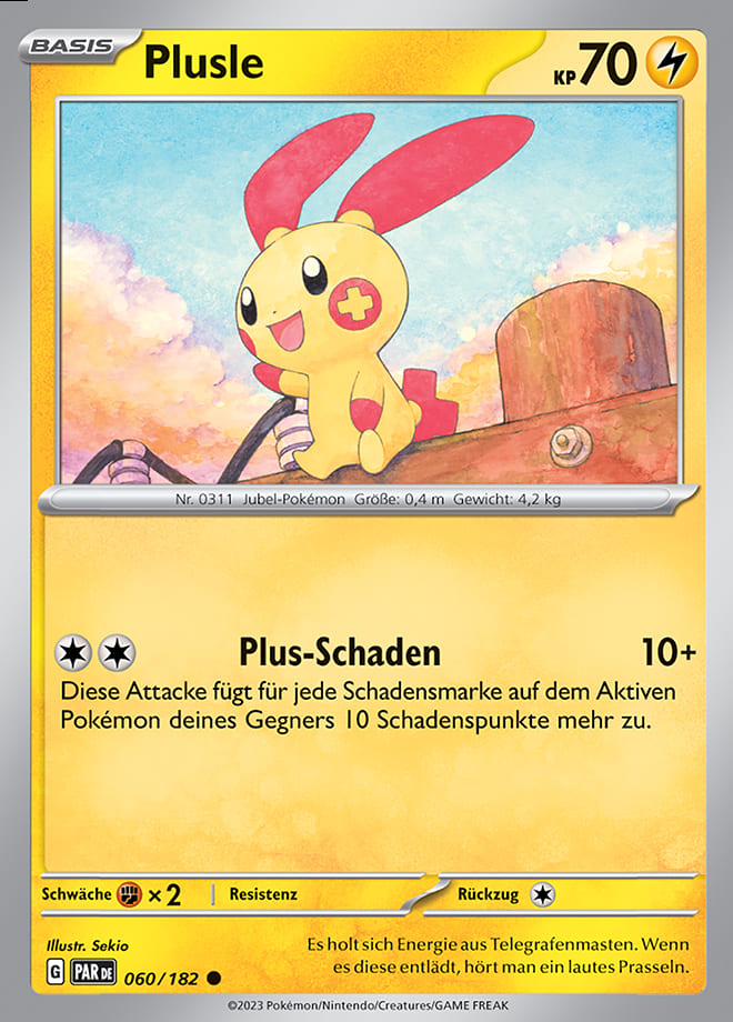 PAR060 - Plusle - Paradoxrift - KP 04 - (PAR060/182)
