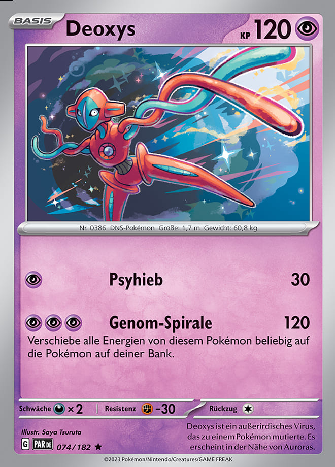 PAR074 - Deoxys - Paradoxrift - KP 04 - (PAR074/182)