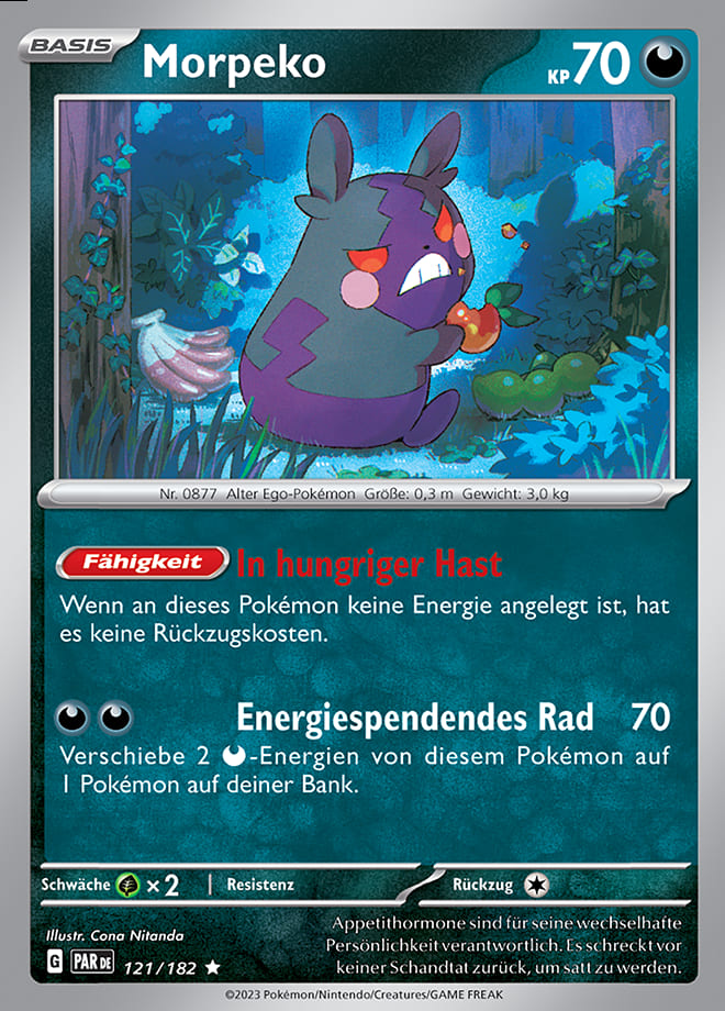 PAR121 - Morpeko - Paradoxrift - KP 04 - (PAR121/182)
