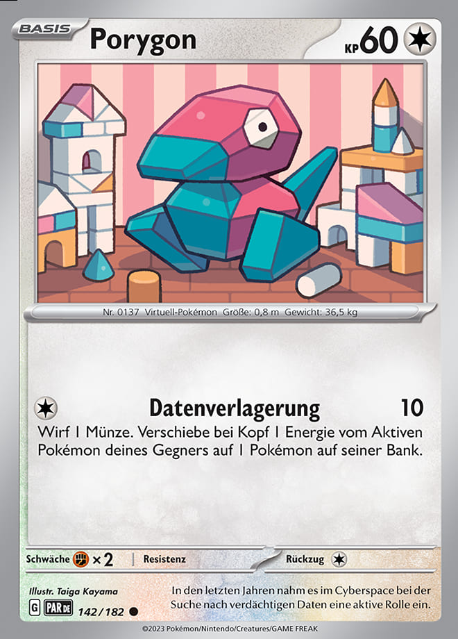 PAR142 - Porygon - Paradoxrift - KP 04 - (PAR142/182)