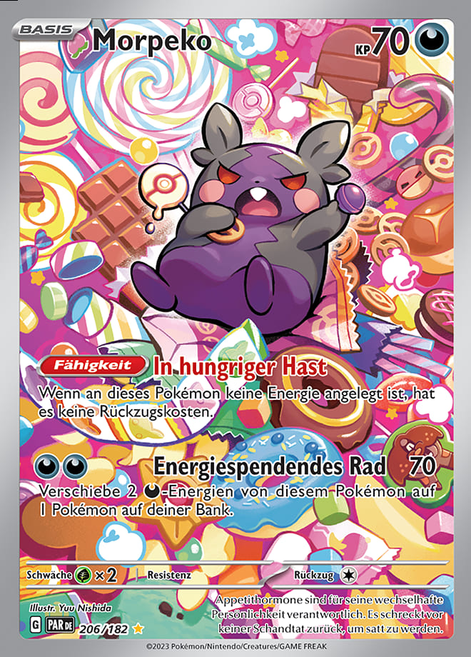PAR206 - Morpeko - Paradoxrift - KP 04 - (PAR206/182)