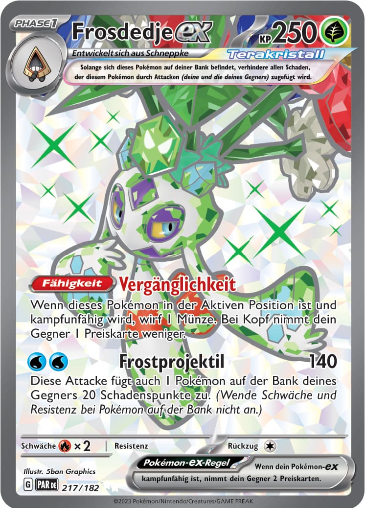 PAR217 - Frosdedje EX - Paradoxrift - KP 04 - (PAR217/182)