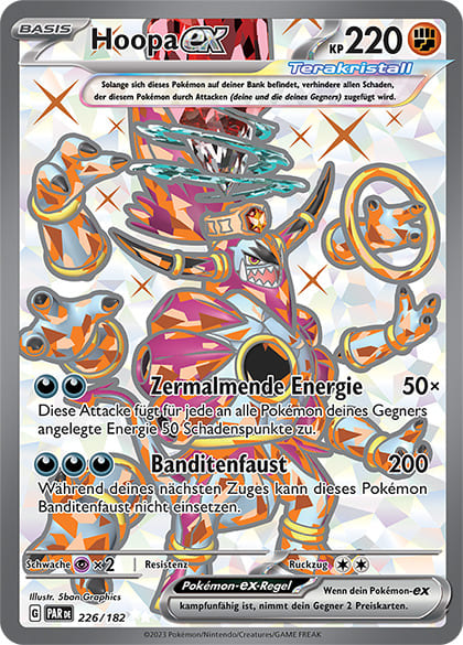 PAR226 - Hoopa EX - Paradoxrift - KP 04 - (PAR226/182)