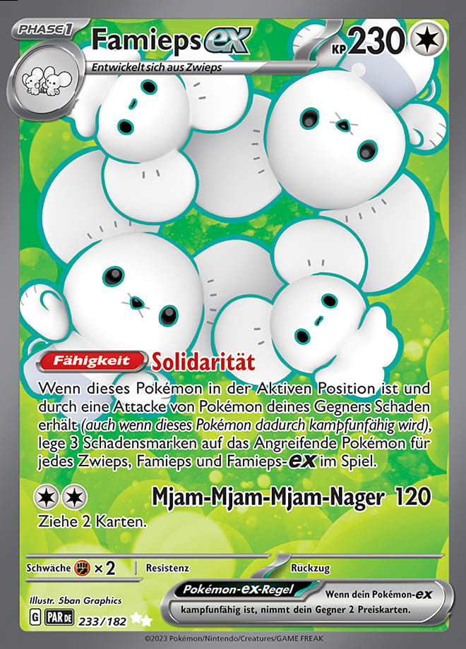PAR233 - Famieps EX - Paradoxrift - KP 04 - (PAR233/182)