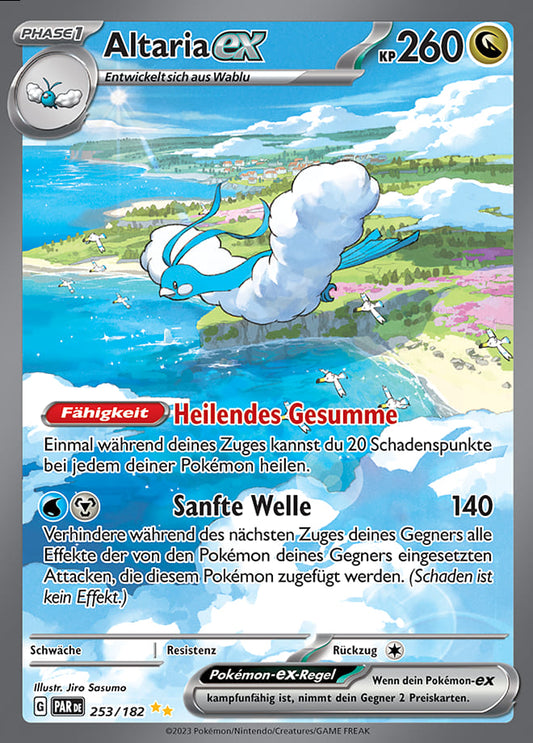 PAR253 - Altaria EX - Paradoxrift - KP 04 - (PAR253/182)
