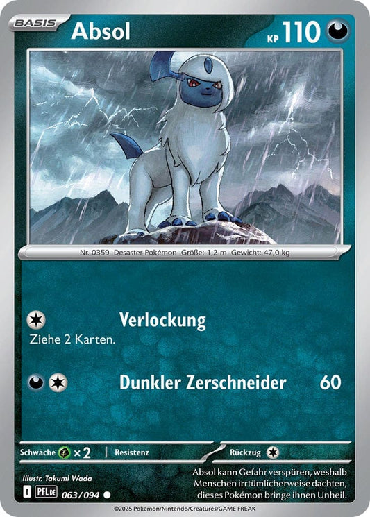 PFL063 - Absol - Fatale Flammen - ME 02 - (PFL063/94)