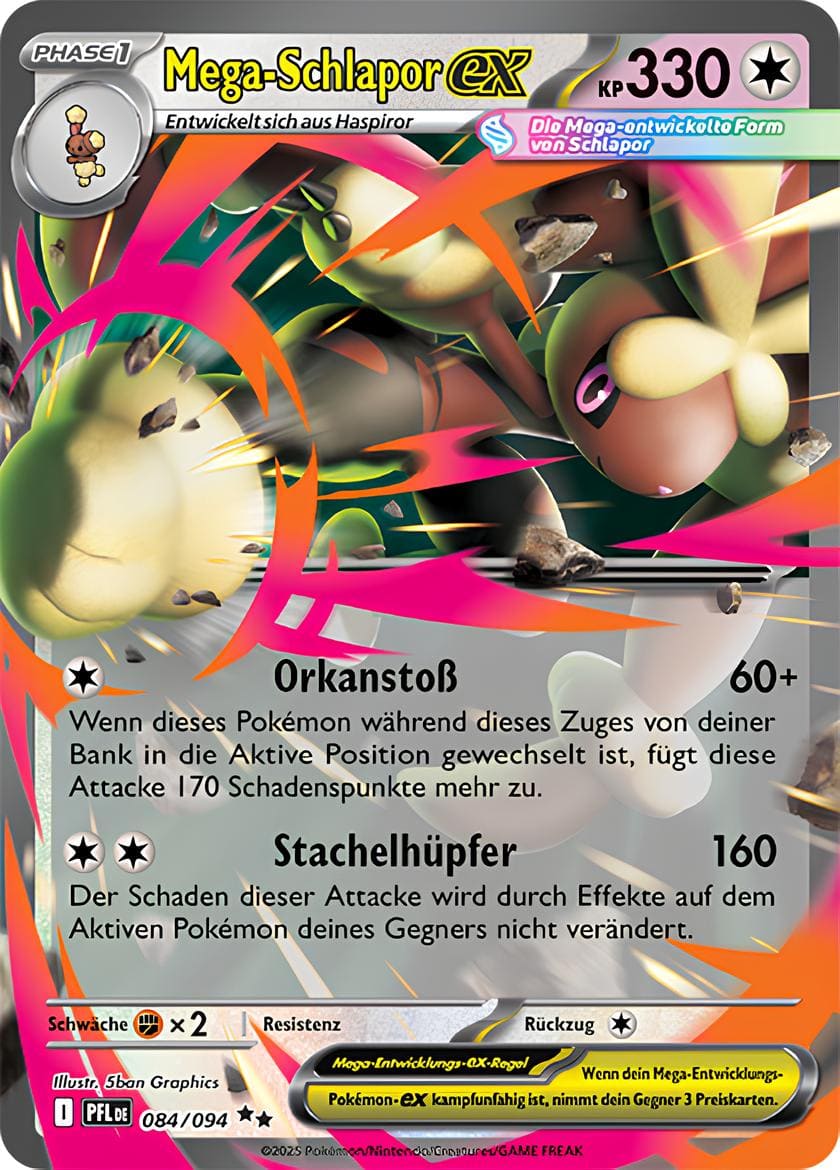 PFL084 - Mega Schlapor ex - Fatale Flammen - ME 02 - (PFL084/94)