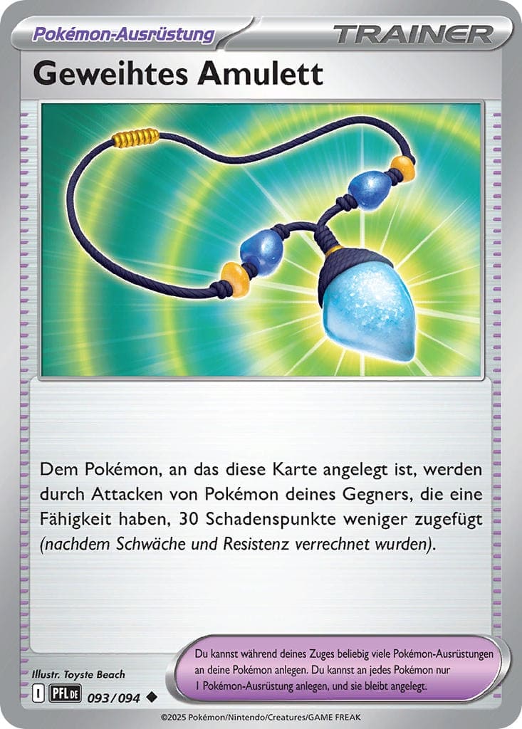 PFL093 - Geweihtes Amulett - Fatale Flammen - ME 02 - (PFL093/94)