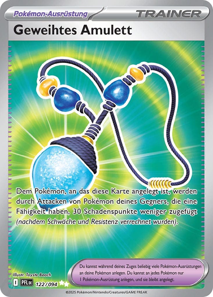 PFL122 - Geweihtes Amulett - Fatale Flammen - ME 02 - (PFL122/94)