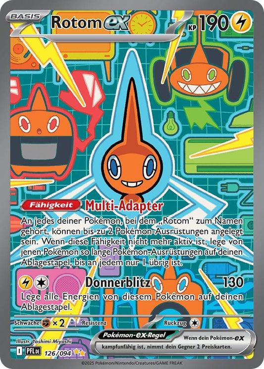 PFL126 - Rotom EX - Fatale Flammen - ME 02 - (PFL126/94)