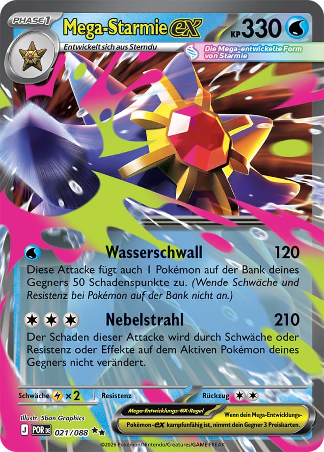 POR021 - Mega Starmie ex