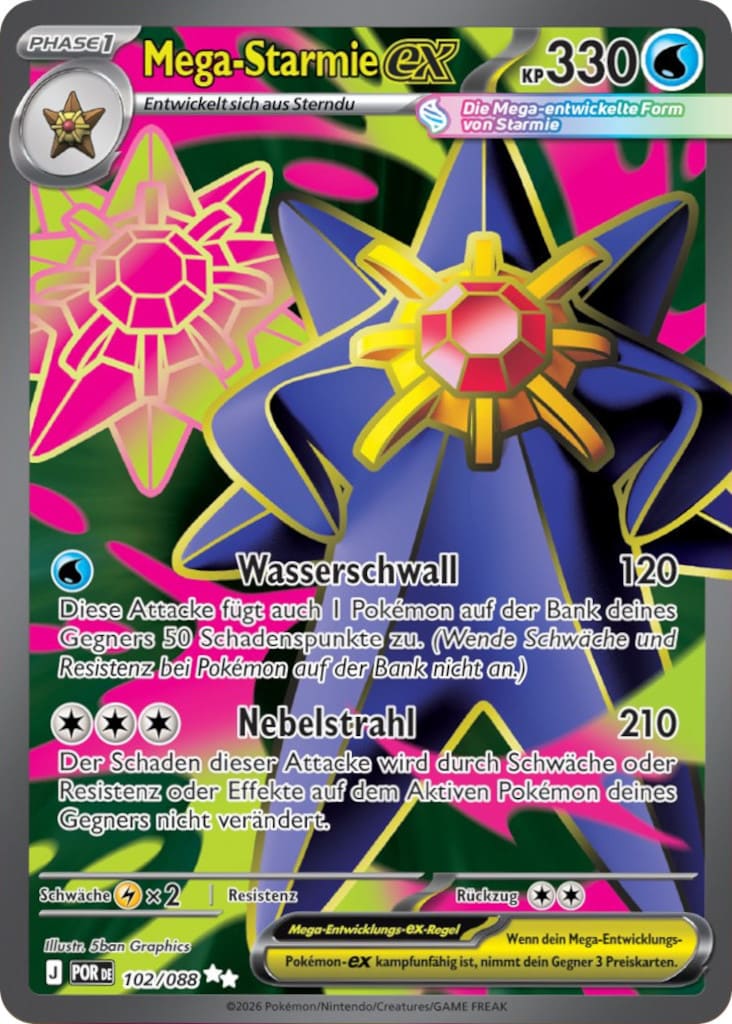 POR102 - Mega Starmie ex