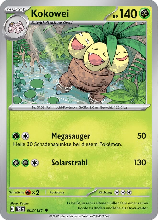 PRE002 - Kokowei - Prismatische Entwicklungen - KP 8.5 - (PRE002/131)