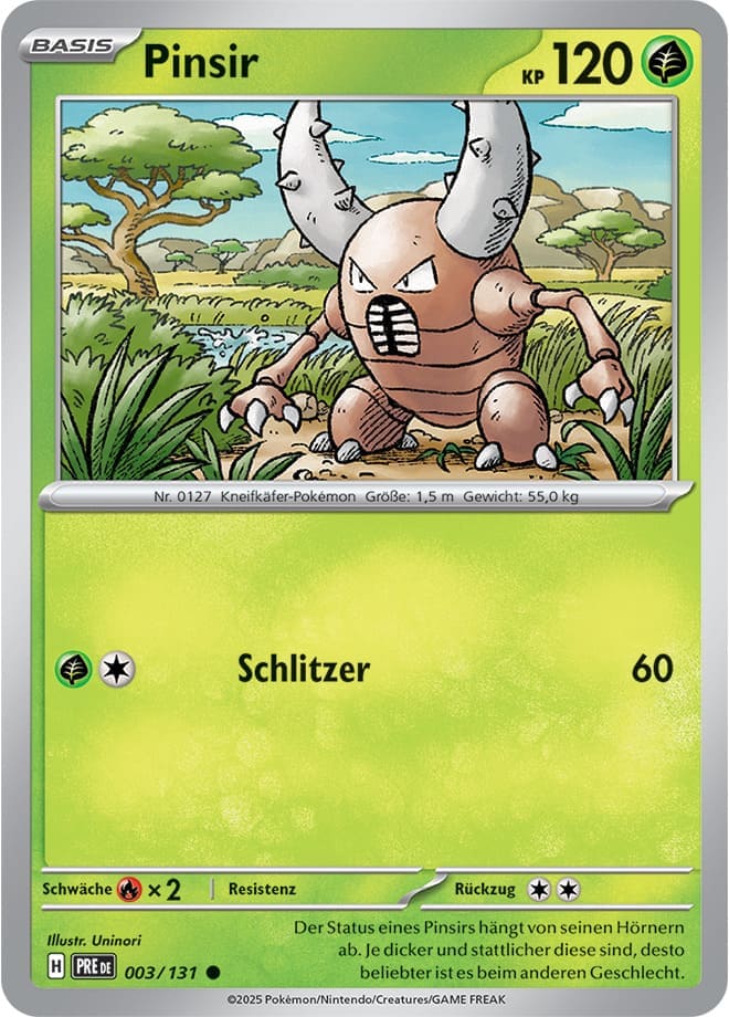 PRE003 - Pinsir - Prismatische Entwicklungen - KP 8.5 - (PRE003/131)