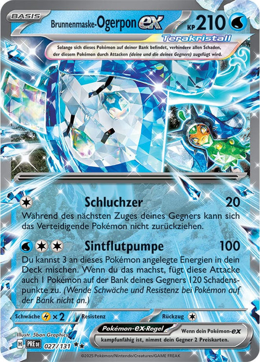 PRE027 - Brunnenmaske Ogerpon ex - Prismatische Entwicklungen - KP 8.5 - (PRE027/131)