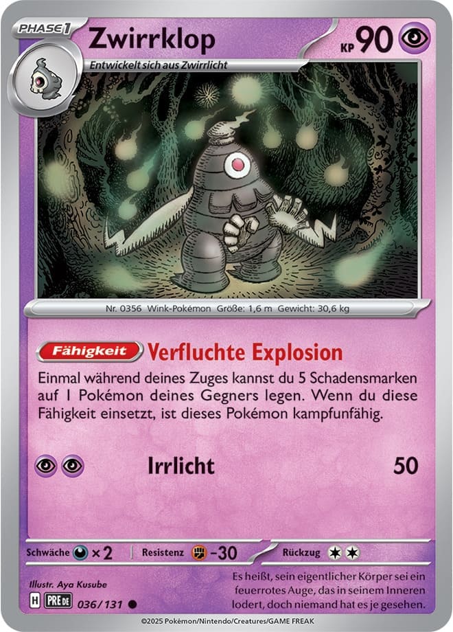 PRE036 - Zwirrklop - Prismatische Entwicklungen - KP 8.5 - (PRE036/131)