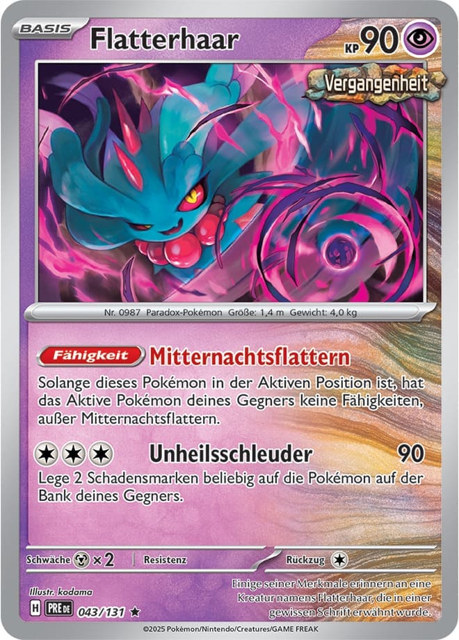 PRE043 - Flatterhaar - Prismatische Entwicklungen - KP 8.5 - (PRE043/131)