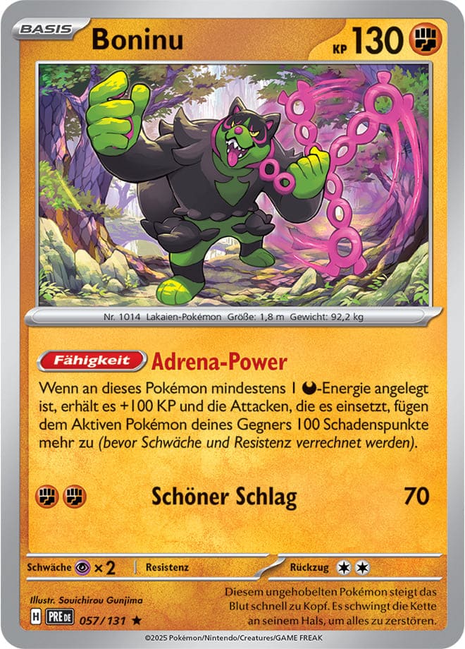 PRE057 - Boninu - Prismatische Entwicklungen - KP 8.5 - (PRE057/131)