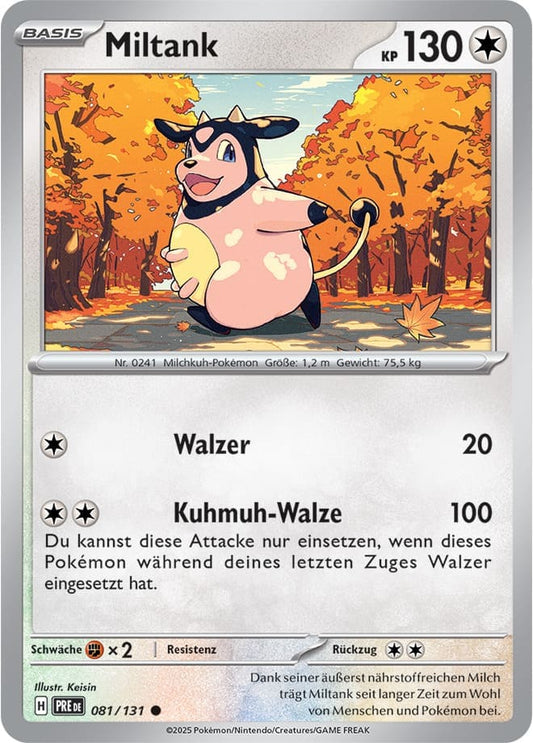 PRE081 - Miltank - Prismatische Entwicklungen - KP 8.5 - (PRE081/131)