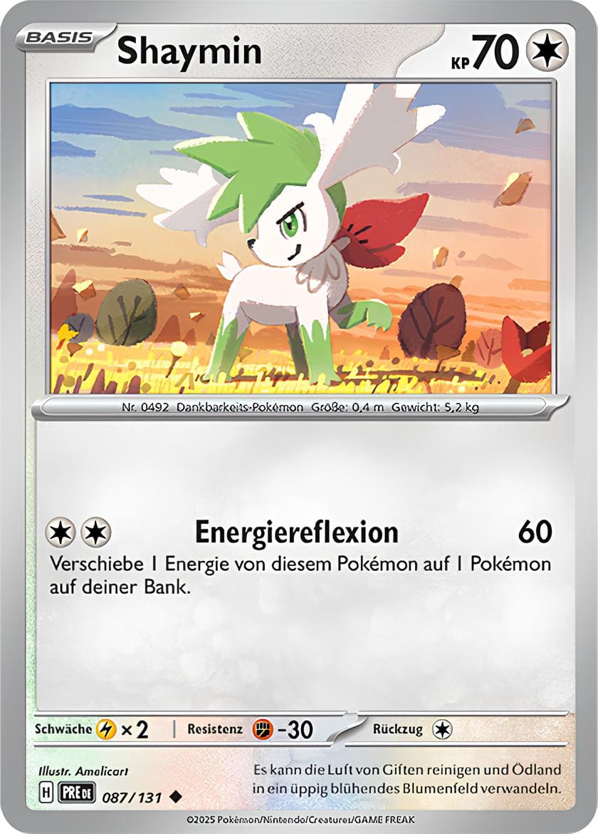 PRE087 - Shaymin - Prismatische Entwicklungen - KP 8.5 - (PRE087/131)