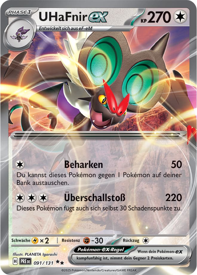 PRE091 - UHaFnir ex - Prismatische Entwicklungen - KP 8.5 - (PRE091/131)