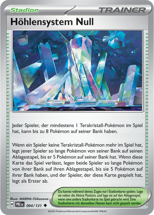 PRE094 - Höhlensystem Null - Prismatische Entwicklungen - KP 8.5 - (PRE094/131)