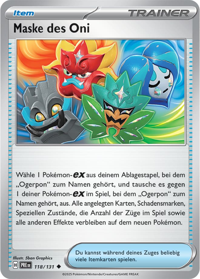 PRE118 - Maske des Oni - Prismatische Entwicklungen - KP 8.5 - (PRE118/131)