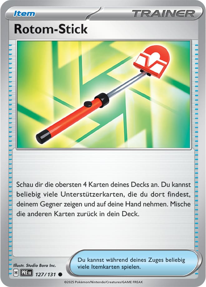 PRE127 - Rotom-Stick - Prismatische Entwicklungen - KP 8.5 - (PRE127/131)
