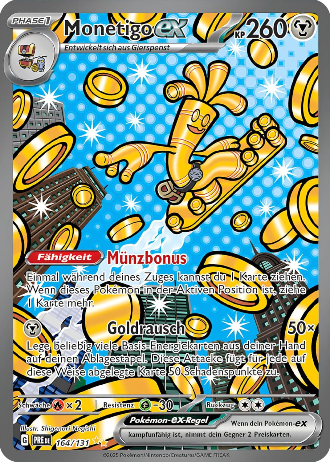 PRE164 - Monetigo ex - Prismatische Entwicklungen - KP 8.5 - (PRE164/131)