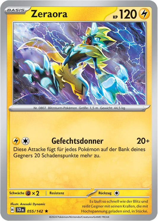 SCR055 - Zeraora - Stellarkrone - KP 07 - (SCR055/142)