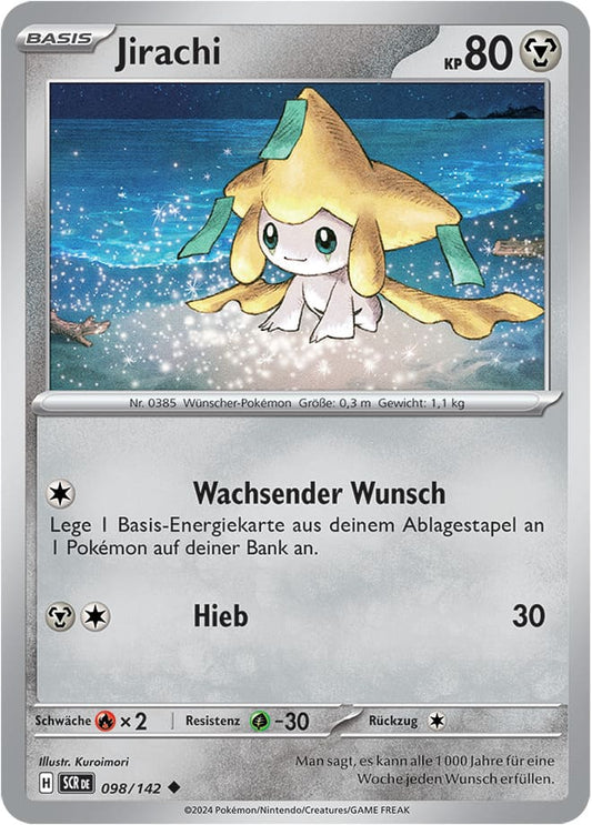 SCR098 - Jirachi - Stellarkrone - KP 07 - (SCR098/142)