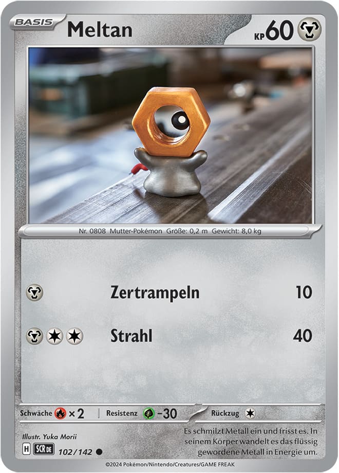 SCR102 - Meltan - Stellarkrone - KP 07 - (SCR102/142)