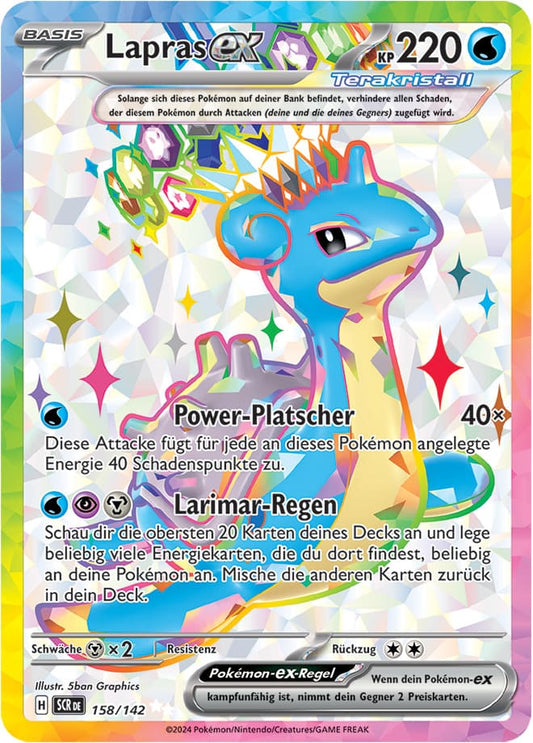 SCR158 - Lapras - Stellarkrone - KP 07 - (SCR158/142)