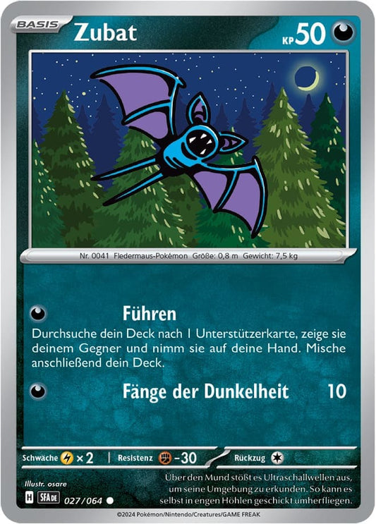 SFA027 - Zubat - Nebel der Sagen - KP 6.5 - (SFA027/64)