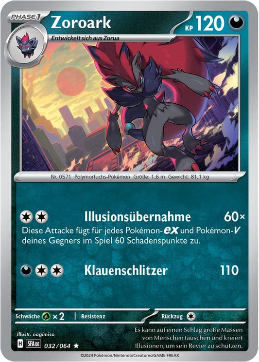 SFA032 - Zoroark - Nebel der Sagen - KP 6.5 - (SFA032/64)