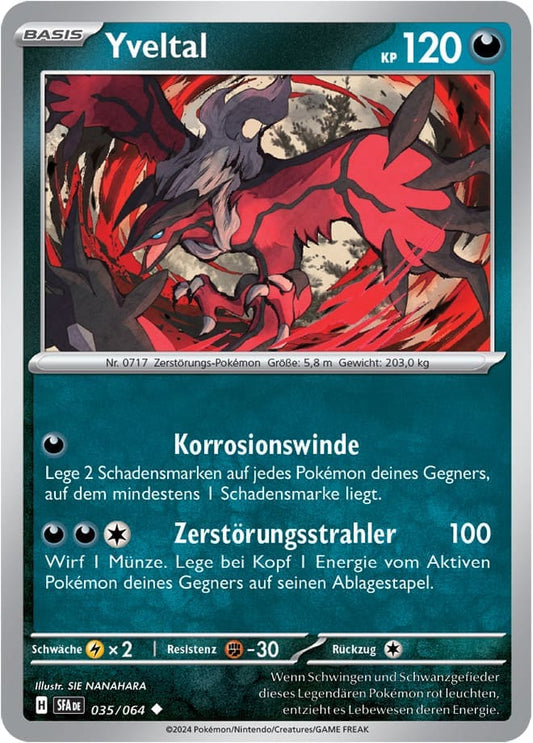 SFA035 - Yveltal - Nebel der Sagen - KP 6.5 - (SFA035/64)