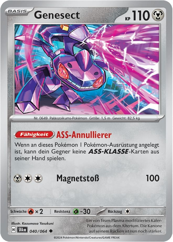 SFA040 - Genesect - Nebel der Sagen - KP 6.5 - (SFA040/64)