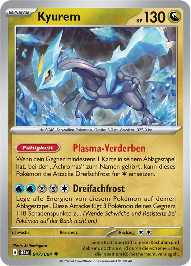 SFA047 - Kyurem - Nebel der Sagen - KP 6.5 - (SFA047/64)