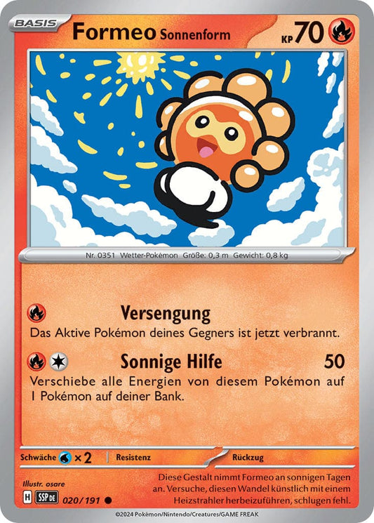 SSP020 - Formeo Sonnenform - Stürmische Funken - KP 08 - (SSP020/191)