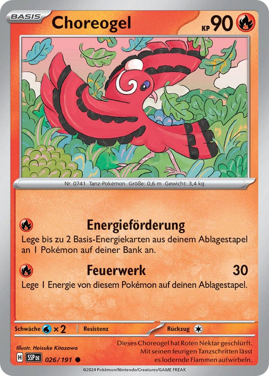 SSP026 - Choreogel - Stürmische Funken - KP 08 - (SSP026/191)
