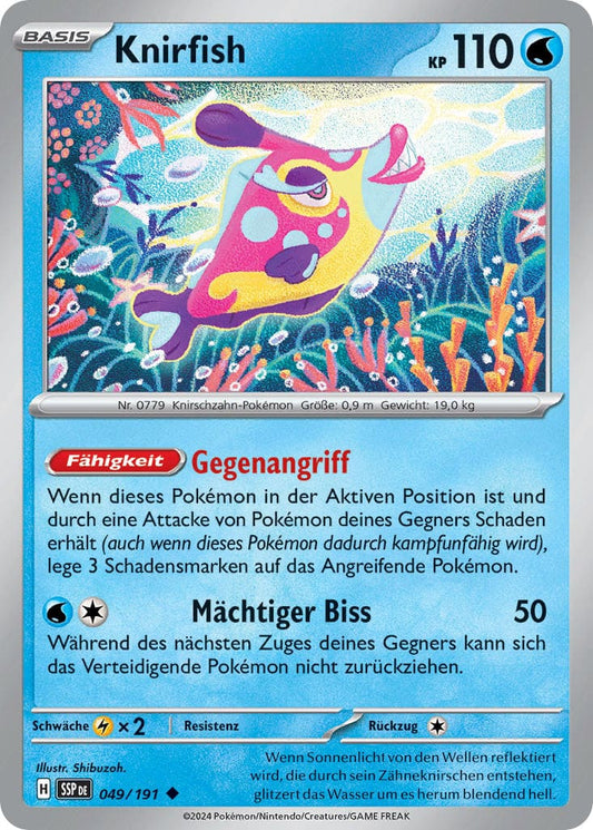 SSP049 - Knirfish - Stürmische Funken - KP 08 - (SSP049/191)