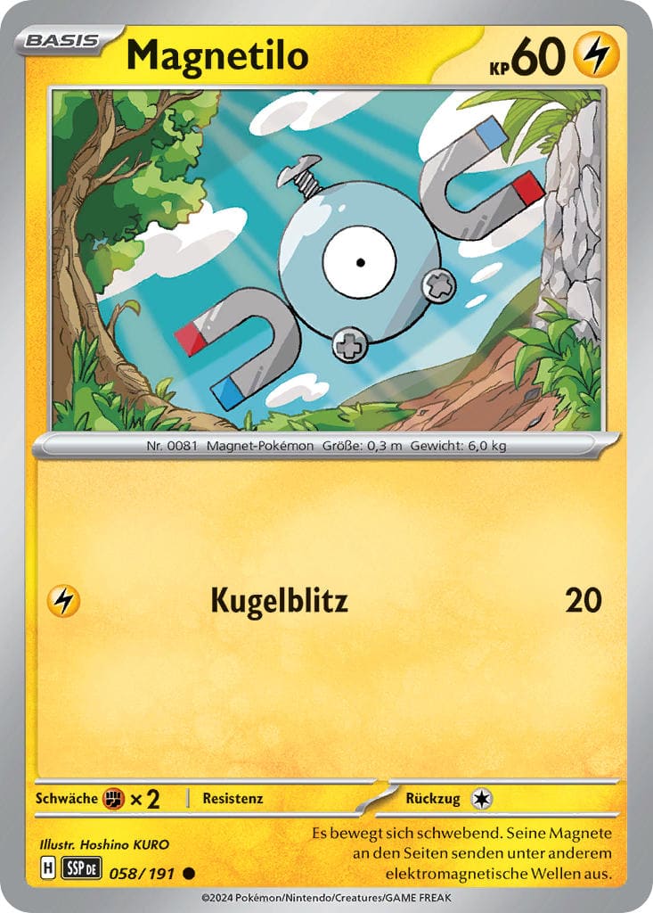 SSP058 - Magnetilo - Stürmische Funken - KP 08 - (SSP058/191)