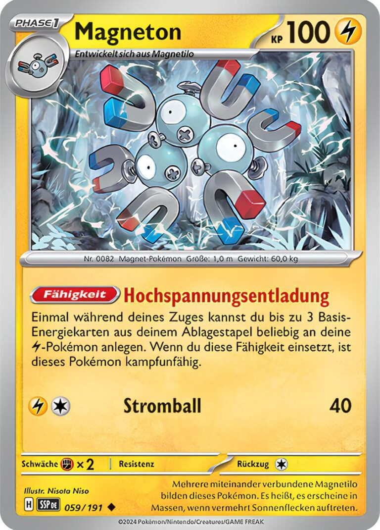 SSP059 - Magneton - Stürmische Funken - KP 08 - (SSP059/191)