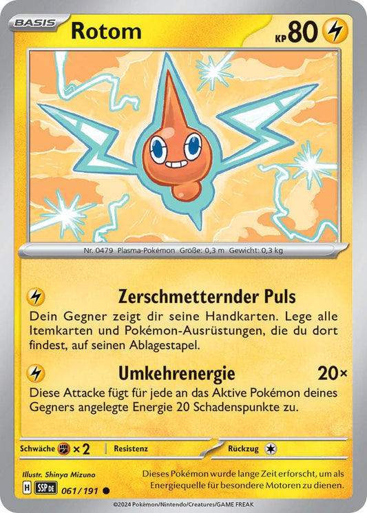 SSP061 - Rotom - Stürmische Funken - KP 08 - (SSP061/191)