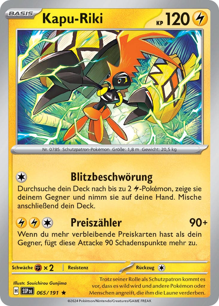 SSP065 - Kapu-Riki - Stürmische Funken - KP 08 - (SSP065/191)